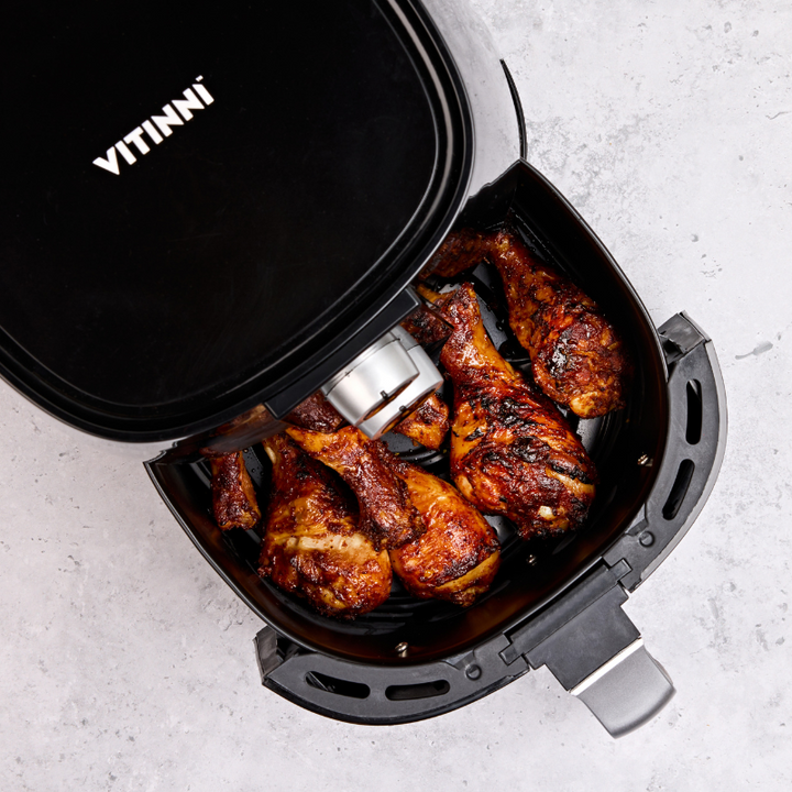 3.8L Air Fryer with BBQ Drumsticks